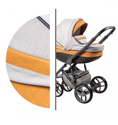 Baby Merc Faster - wózek wielofunkcyjny, zestaw 2w1 z opcją 3w1 i 4w1 | F/19A